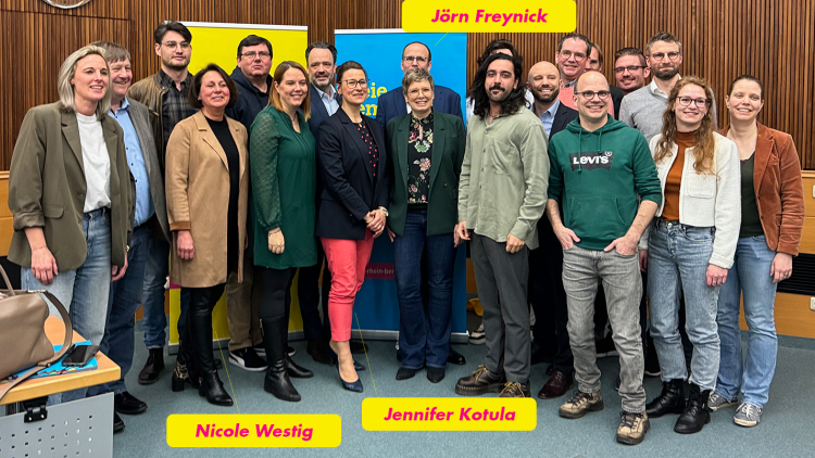 frisch gewählter Vorstand - Gratulation