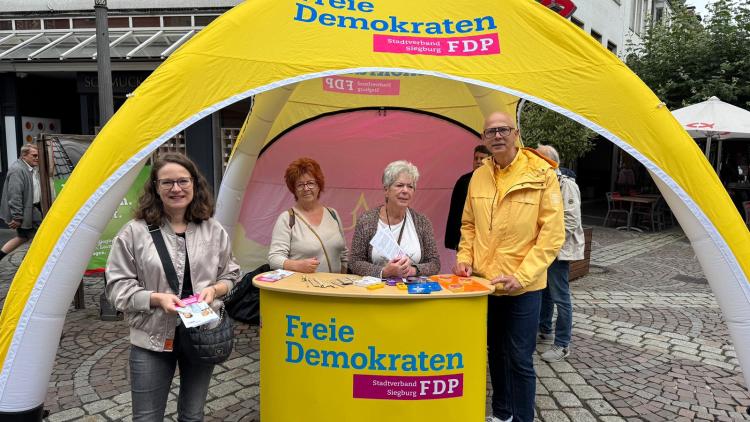 FDP Siegburg Bürgermeisterkandidat Politik Freiheit 