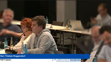 FDP Siegburg Tristan Roggendorf Politik  Wirtschaft Bürgermeisterkandidat