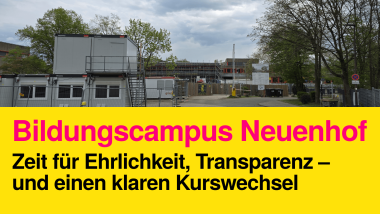 Bildungscampus Neuenhof FDP Kurswechsel Bürgermeisterkandidat Politik in Siegburg
