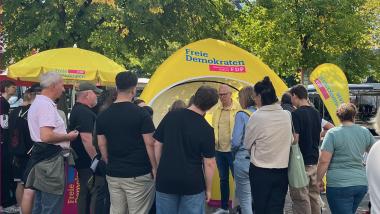 Bürgermeisterkandidat Thomas Obst Siegburg FDP Politik Freiheit