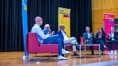 Bürgermeisterkandidat Thomas Obst Siegburg FDP Freiheit Politik Julis Kubicki Bosbach