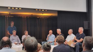 Thomas Obst Bürgermeisterkandidat Podiumsdiskussion Siegburg ADFC FDP Mobilität